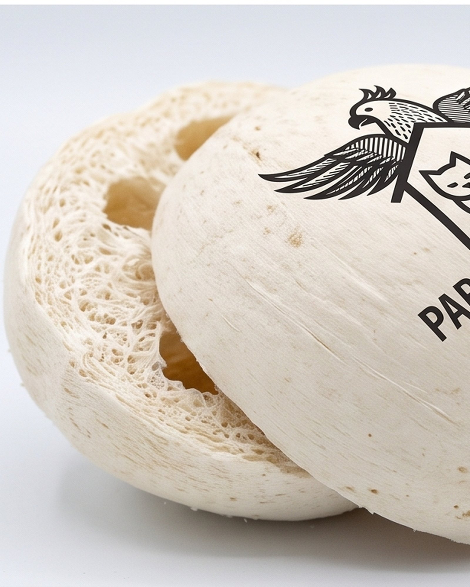Paradise De Aves Pet Shop Round Plant-Fiber Bird Chew Ball - Off-White - Image 4
